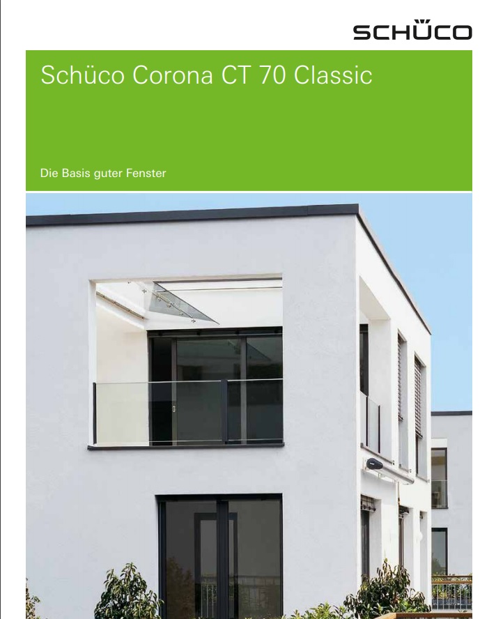 Schüco Window System CT 70 AS